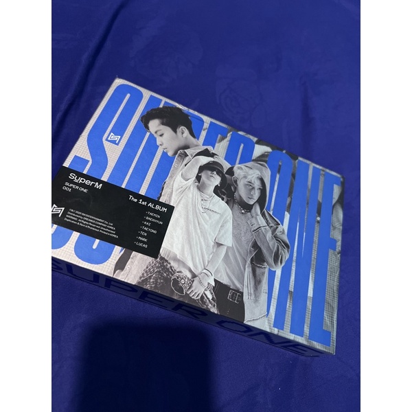 Album SuperM Superone pc baekhyun kai taemin