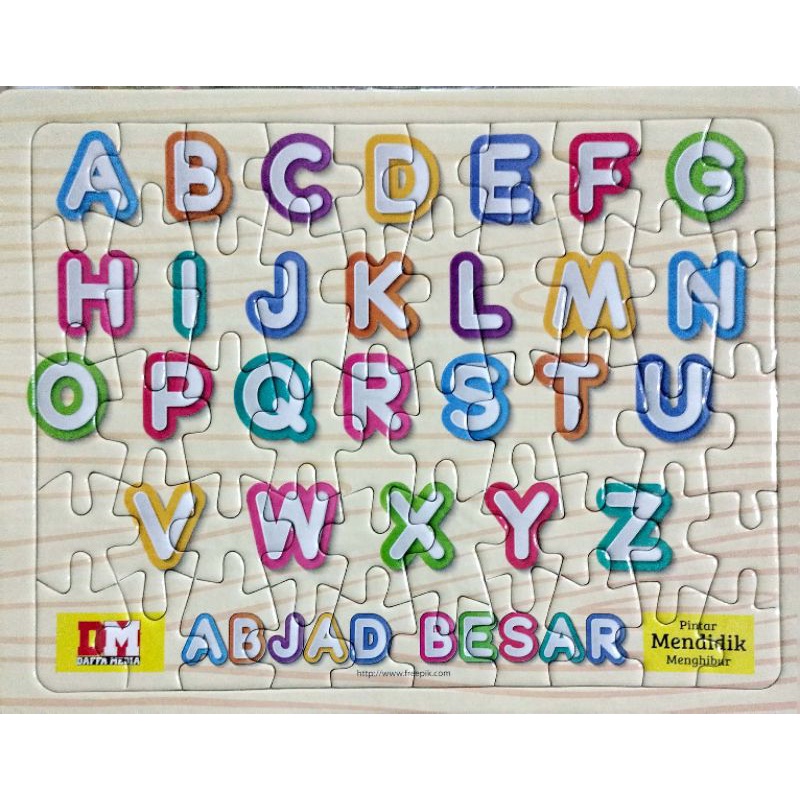 fuzzle anak / edukasi mainan anak (22x33cm)
