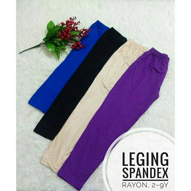 Leging spandex rayon