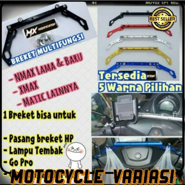 Stabilizer stang cnc nmax xmax lexi aerox Palang stang serbaguna