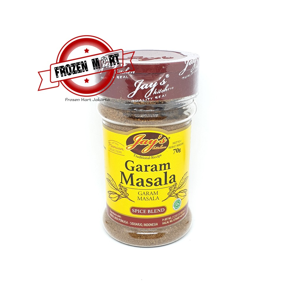 JAYS / JAY'S GARAM MASALA 70GR  / GARAM MASALA