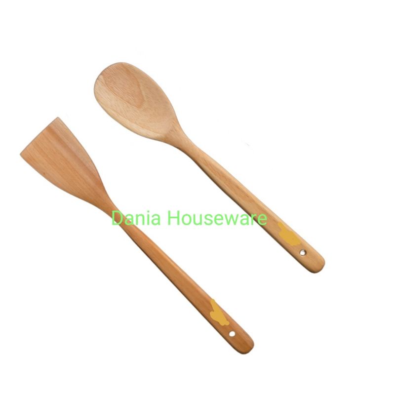 CENTONG KAYU PANJANG / CENTONG TEFLON / CENTONG NASI KAYU PANJANG