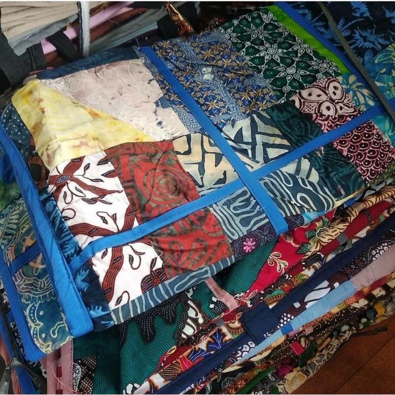 Tas Belanja Perca / Tas Laundry Batik