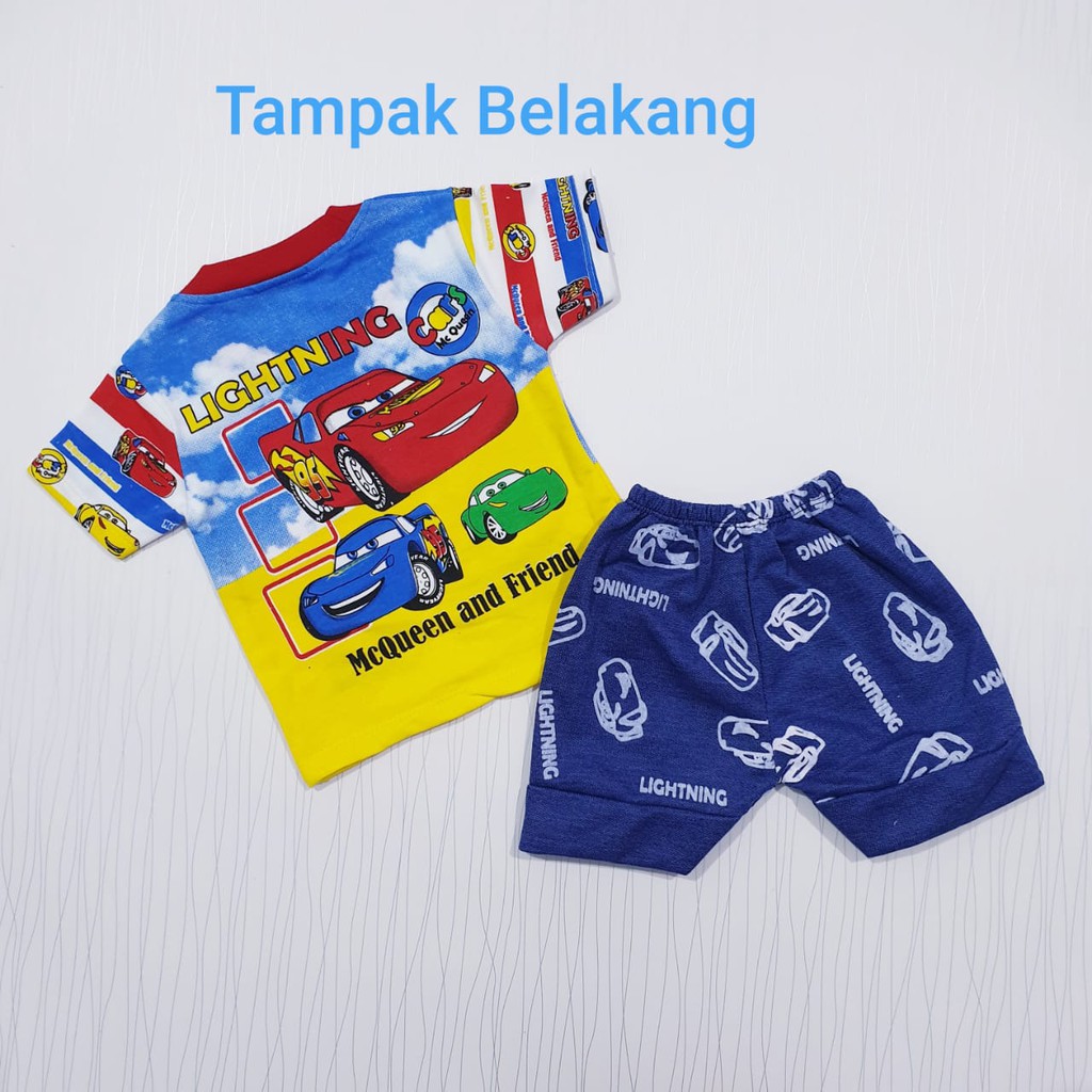 Baju Bayi / Piyama anak laki / Setelan Oblong Anak 0-12 Bulan / Setelan Anak Katun