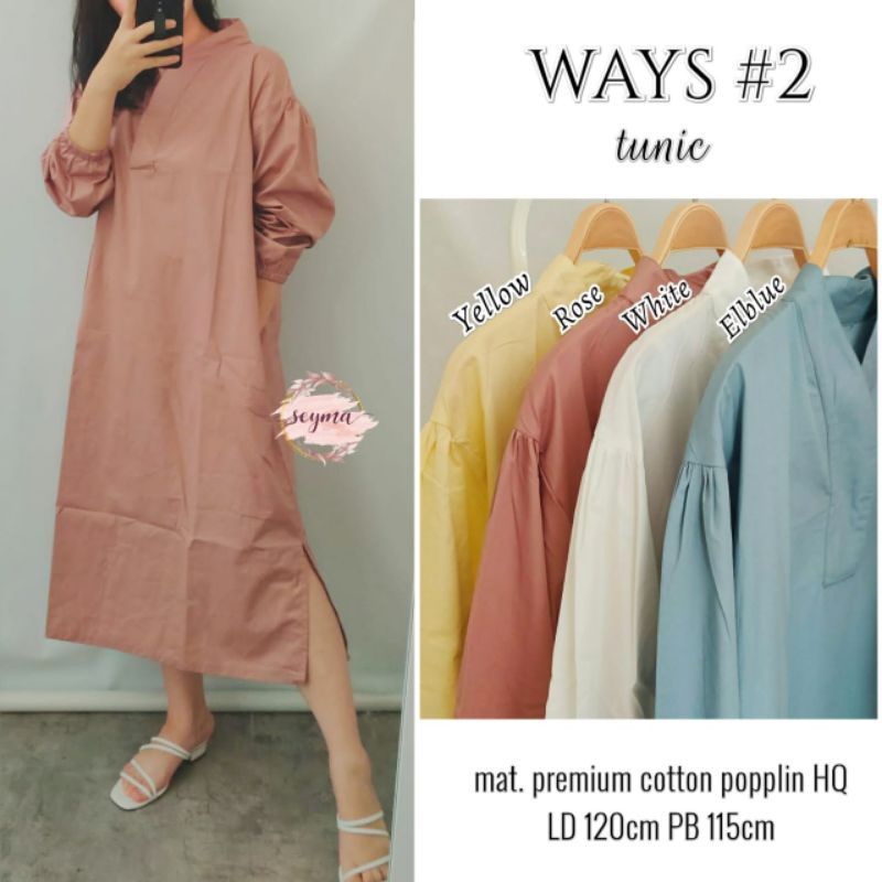 TUNIK WANITA DEWASA WAYS#2 ORI SEYMA