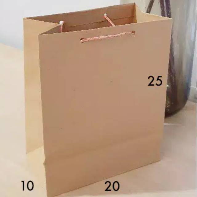 

Paper bag uk 20x10x25