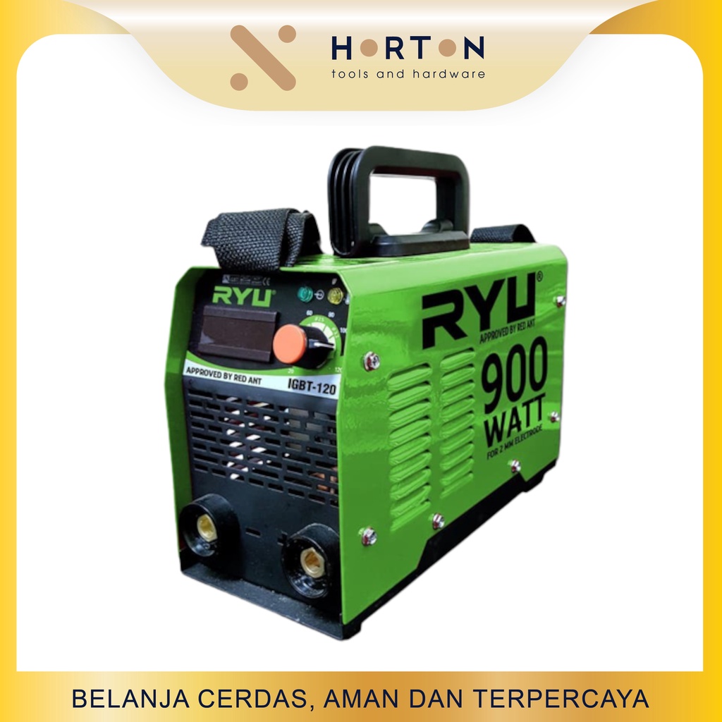 Ryu Mesin Travo Las listrik 900 Watt IGBT 120-1 set/ Inverter 900 watt