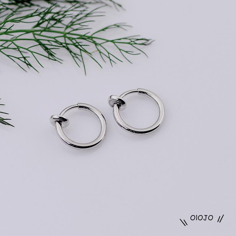 1PCS Cincin Hidung Klip Telinga Korea  Anting Kecil Lingkaran Klip Telinga Aksesoris Fashion  Import  Korea Murah