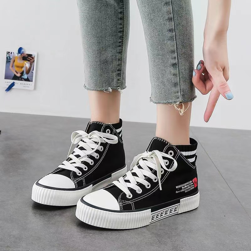 [ COD ] New Arrival Sepatu Kanvas Sepatu Fashion Sepatu Sneakers Korea