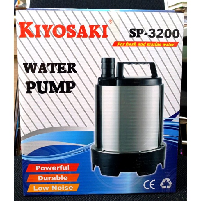 PROMO POMPA KOLAM HIDROPONIK SUBMERSIBLE PUMP KIYOSAKI SP 3200