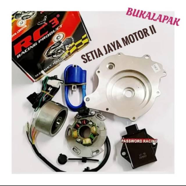 Magnet yz 125 Rc3 jupiter z lengkap 1set bisa lampu juga
