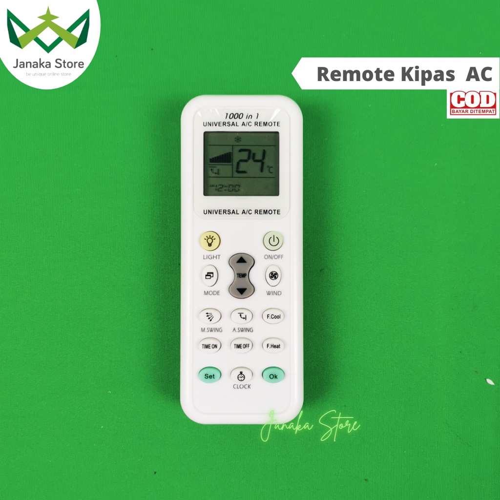 Jual Remote Kipas Angin Model Ac Shopee Indonesia