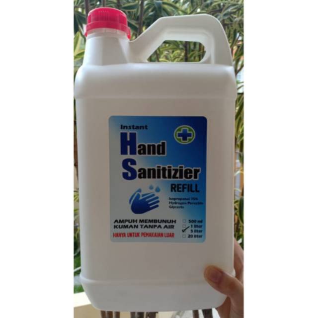 Hand sanitizer 5 liter