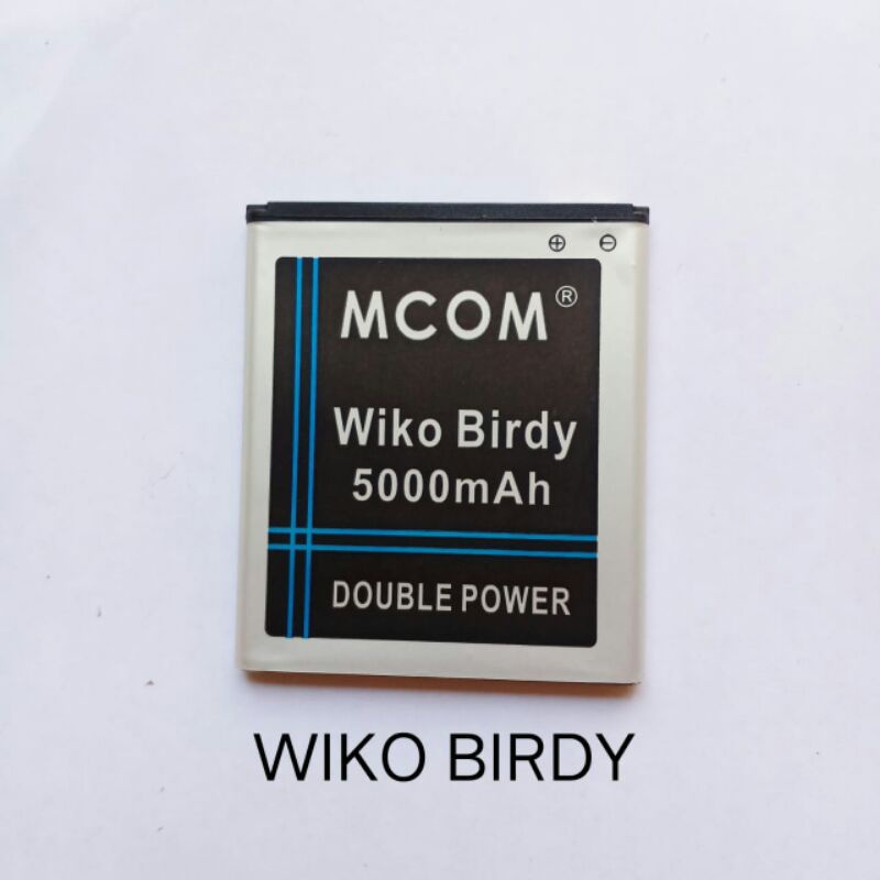 Baterai Wiko Jimmy . Jimmi / Birdy double power battery baterei batere batrei batre