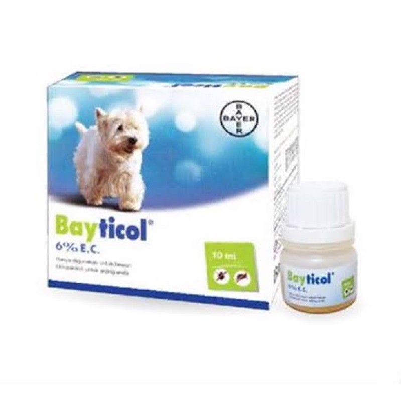 Obat kutu anjing & kucing Bayticol