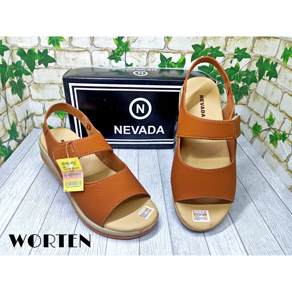 Sandal wanita nevada led terbaru/Sandal wanita terbaru