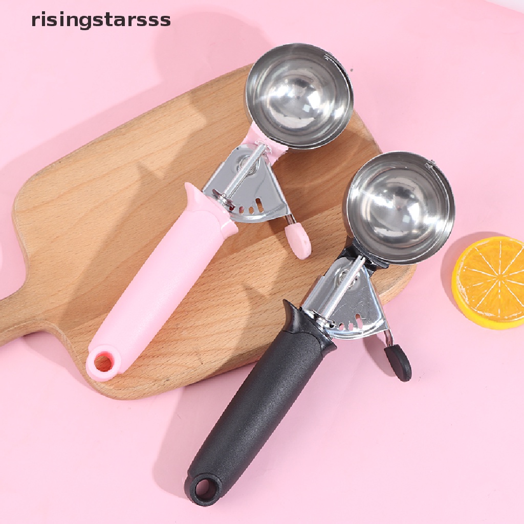 Rsid Span-new Sendok Scoop Es Krim / Melon / Buah Bahan Stainless Steel