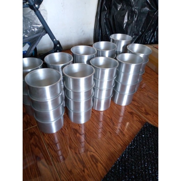 Loyang bulat press /loyang bolu/ loyang kue press UK 8 9 10 12 14 16 18 20 22 24 Bahan Alumunium