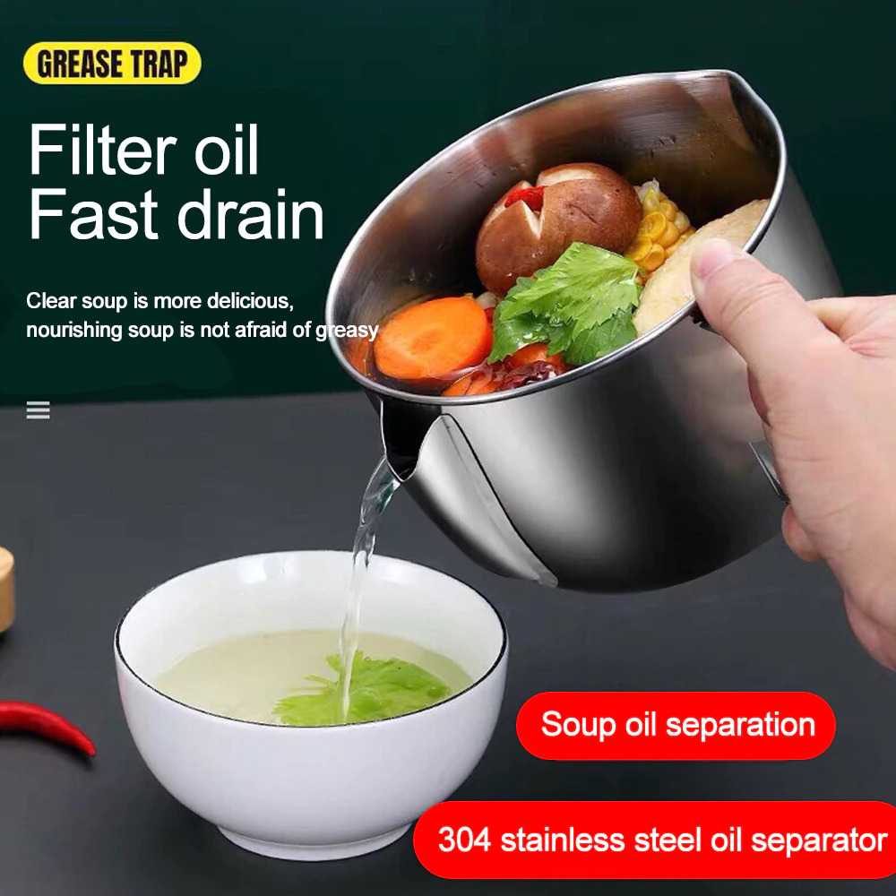 XINBAILI Panci Masak Soup Pot Drainer Stainless Steel 1000ml