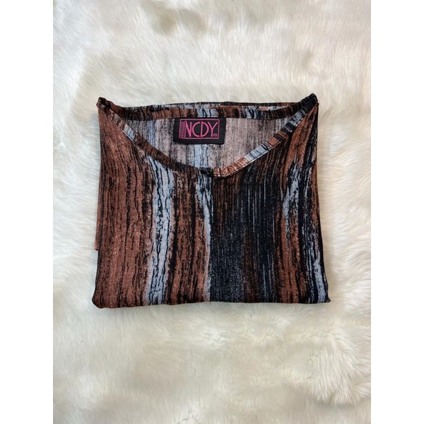 NCDY HOMEWEAR DASTER PENDEK SELUTUT RAYON PREMIUM LD 130cm BUSUI FRIENDLY KEKINIAN-Kayoe PENDEK