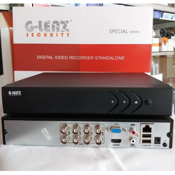 Perekam DVR CCTV GLENZ 8CH GSDS-86308M GLENZ 2MP 5in1 86308 86308M