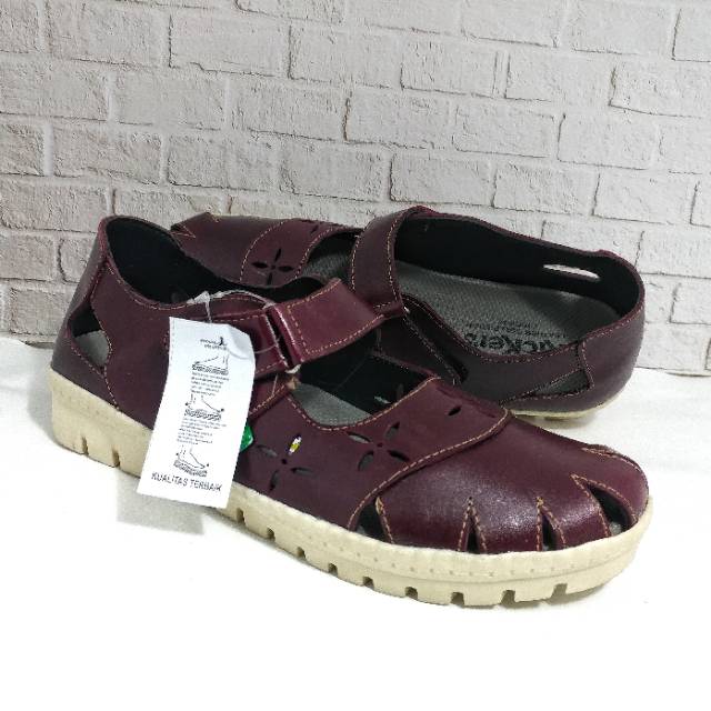 Kickers Sepatu Casual Kasual Wanita Bahan Kulit Asli Model Kekinian Elegan Trendy Murah