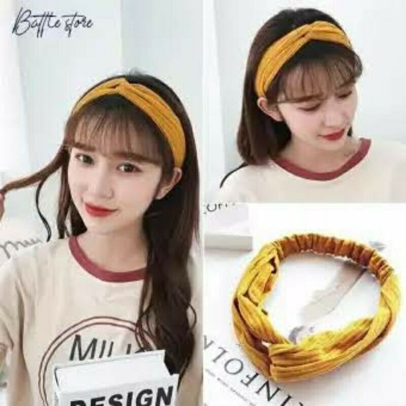 Bandana silang / bandana korea / bandana salur