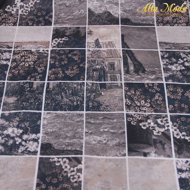 

Alta Moda Linen Motif Puzzle Cream Stone (1M)