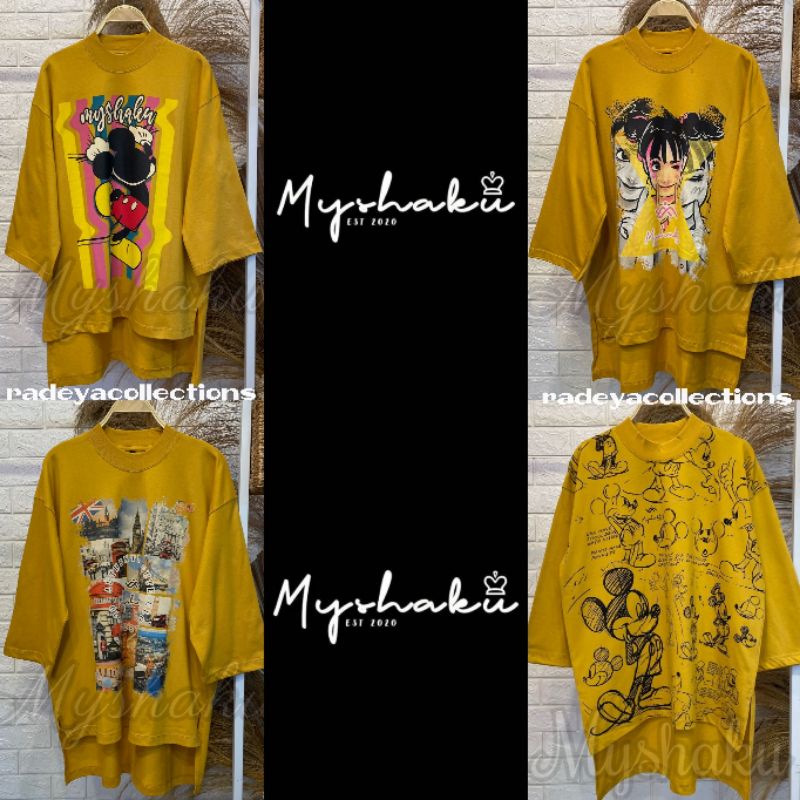 ✅COD‼️KAOS OVERSIZE MYSHAKU ORIGINAL