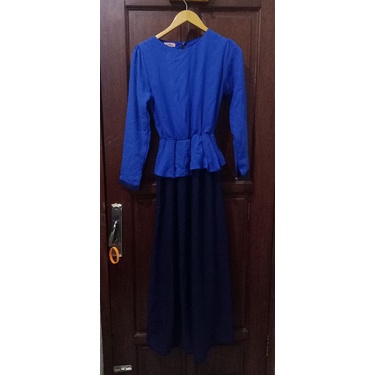 Gamis Navy Dress by Emma Queen