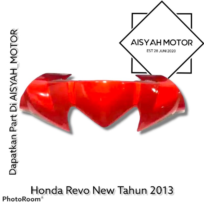 Visor Honda Revo Absolute New Warna Merah Marun Tahun 2011-2013