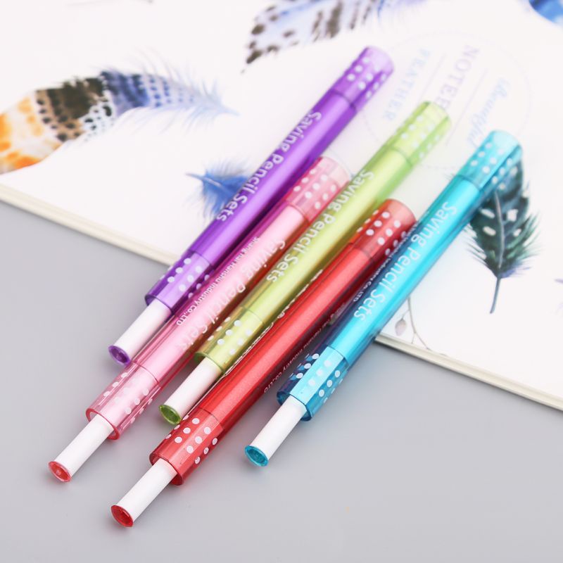 Mary 2Pcs Pencil Extender Adjustable Pemanjang Holder Alat Gambar Lukisan Sekolah