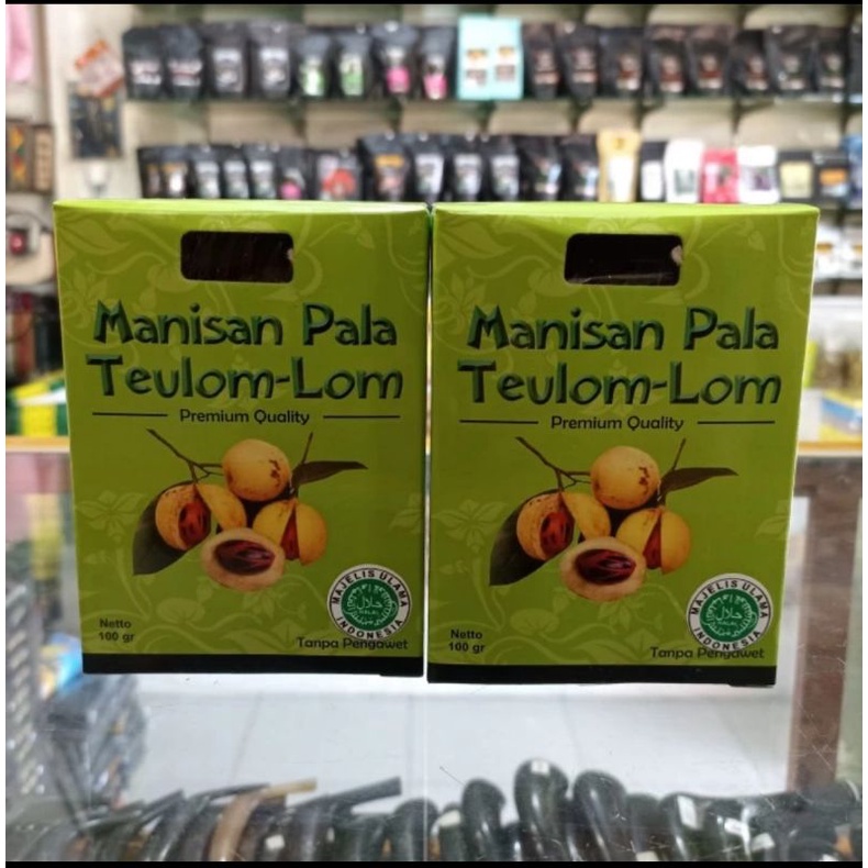 

manisan pala khas Aceh (Teulom-lom) 100gram