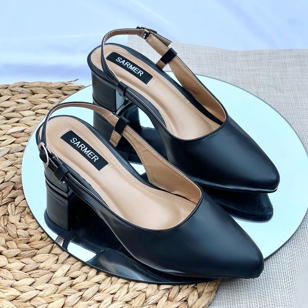 SARMER - DAMARA HEELS BLACK