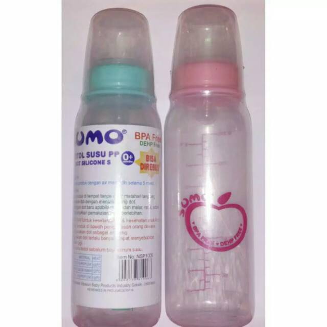 Botol Susu Sumo Murah BPA Free 240 Ml/120 Ml /60 Ml