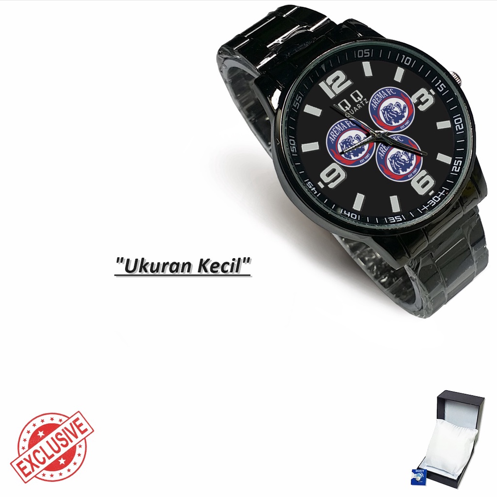 Jam Tangan Rantai Couple AREMA FC - 1 (Keren)