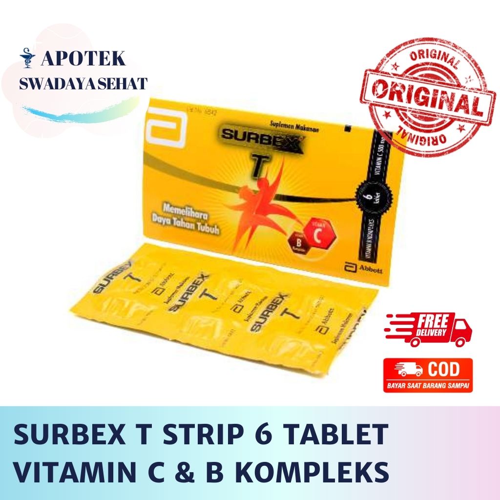 SURBEX T Strip 6 Tablet - Multivitamin