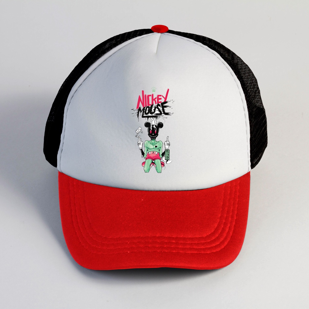 TOPI NICKEY MOUSE GRAFITI/NICKEY MOUSE/TOPI TRUCKER/TOPI JARING/TOPIJARINGORI/TOPIPRIA/TOPIDISTRO/TOPI CUSTOM/TOPIMURAH/TOPIJARINGMURAH/TOPITRUCKERMURAH/TRUCKER ORI