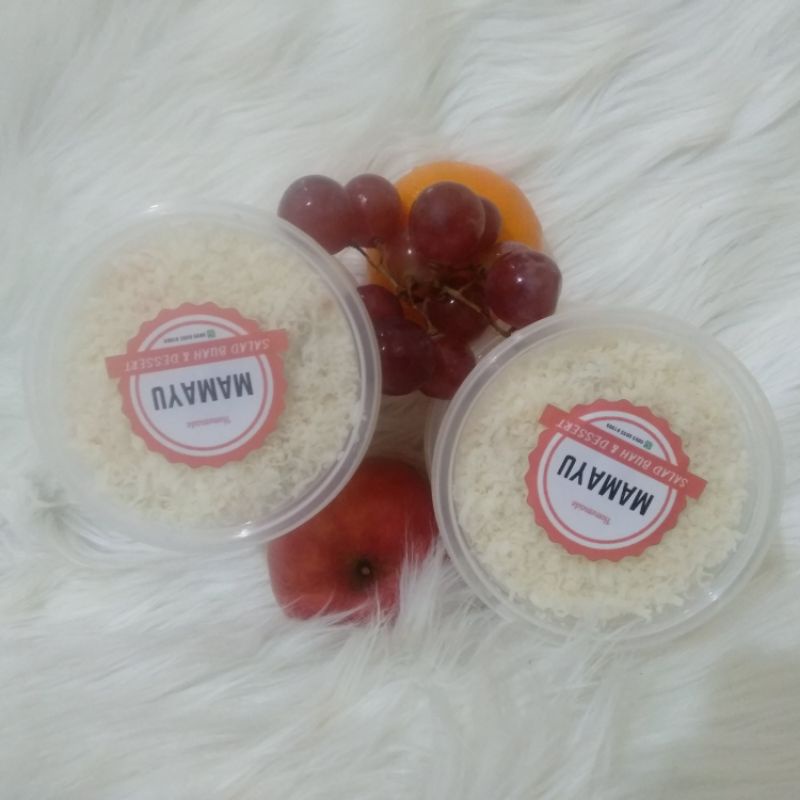 

MAMAYU Salad buah Paket family minipack 300ml (4pc)