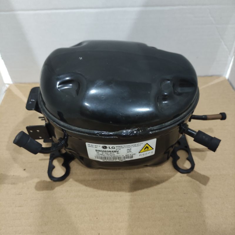 Kompressor Kulkas LG Inverter BMG089NAMV 3PH Freon R600a Compressor LRA 2.2 Kompresor Kulkas LG