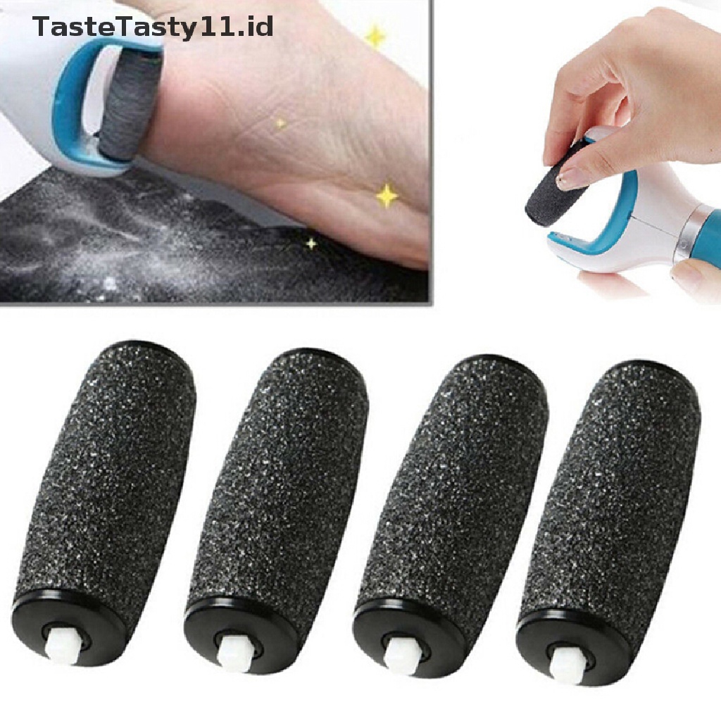 4 Pcs Kepala Roller Pengganti Untuk Alat Pedicure Elektrik