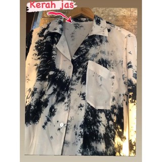 TIE DYE SET PIYAMA LENGAN PANJANG RAYON SUPER | Shopee