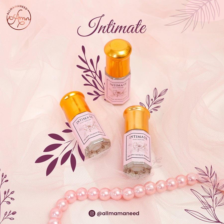 Allmamaneed Intimate Silky Parfume Original Parfum Wanita non alcohol alkohol