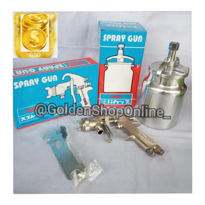 Spray Gun F100 Meiji Tabung Bawah