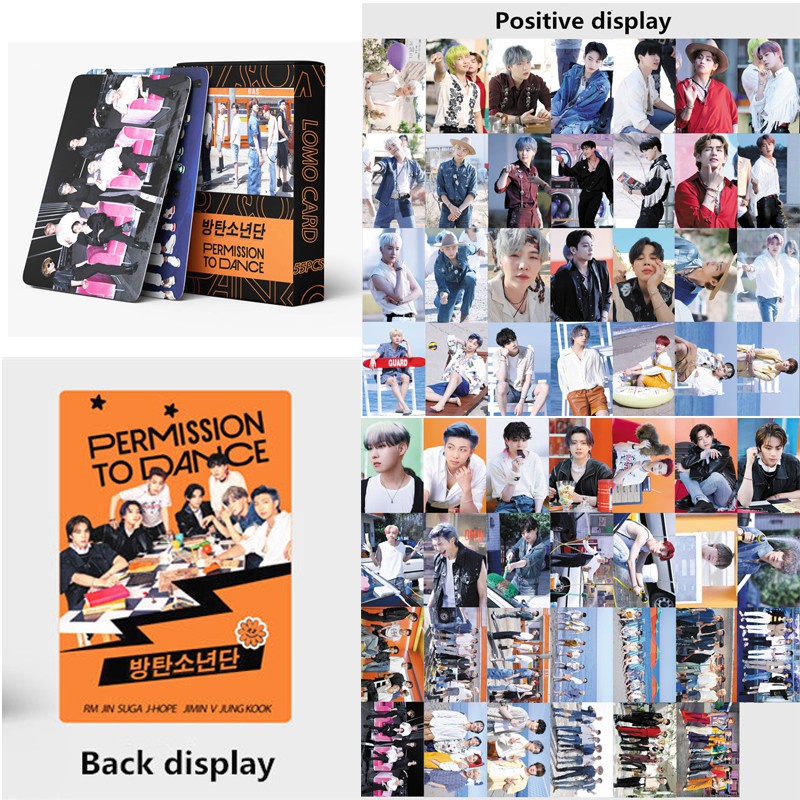 55pcs / Kotak Kartu Lomo Foto Album BTS 7 FATES CHAKHO 2022