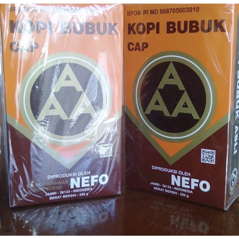 Kopi Bubuk Cap AAA Jambi 250gr