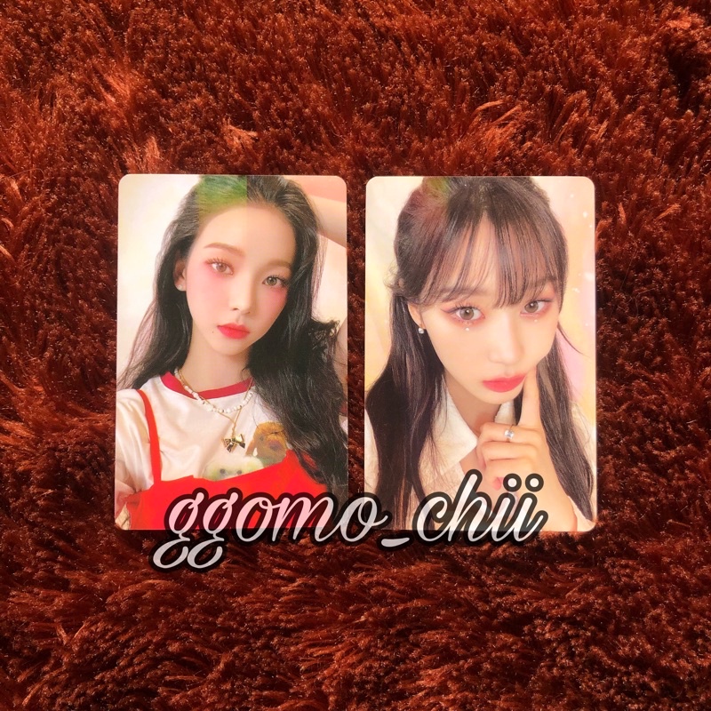 [Ready] karina giselle aespa season greeting’s 2022 sg22 photocard pc selca tuspi tusuk pipi