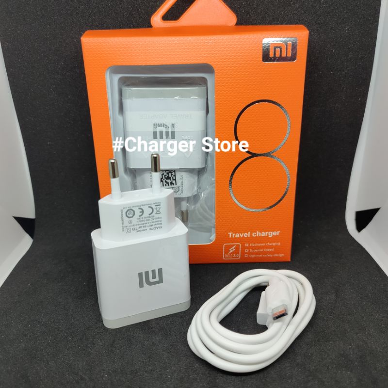 Charger Xiaomi Mi4i Mi3 Mi9 Mi Note Pro Redmi 2 Redmi 3 Redmi 4X Redmi Note 2 Note 3 Note 4 Mi Pad 2 Pad 7 Pad 9 Mi1 Mi1S Mi2A Kabel Micro USB Fast Charging ORIGINAL