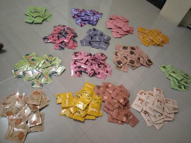 Sachet Kemasan Masker Non Zipper 8x9 Cm