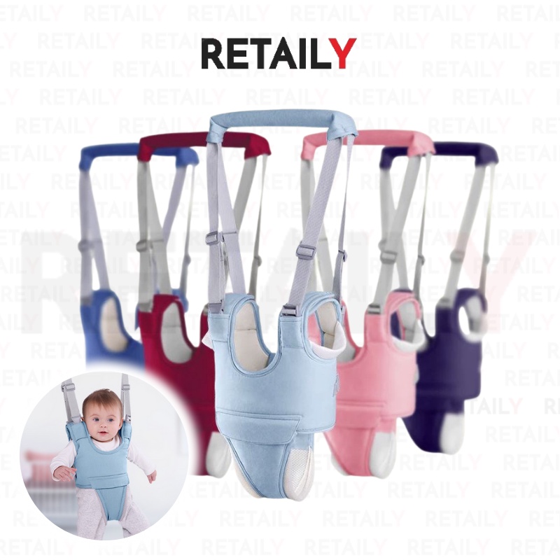 Retaily HL0242 Alat Bantu Belajar Jalan Bayi Dengan Sabuk Pengaman Baby Prewalker Walking Assistant